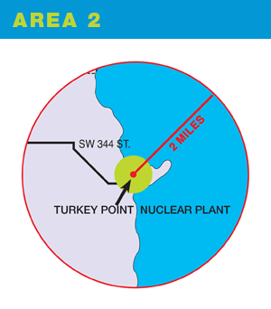 Turkey Point plant area 2 map