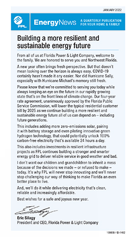 FPL Northwest FL | News | Energy News